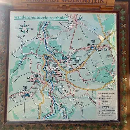 Am Schloss Wolkenstein, 75m2, 2br, Babybett