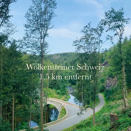 Am Schloss Wolkenstein, 75m2, 2br, Babybett Wolkenstein
