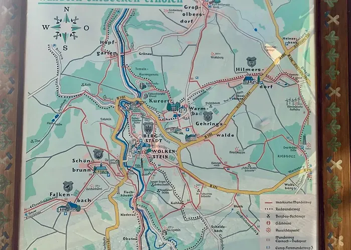 Am Schloss Wolkenstein, 75m2, 2br, Babybett