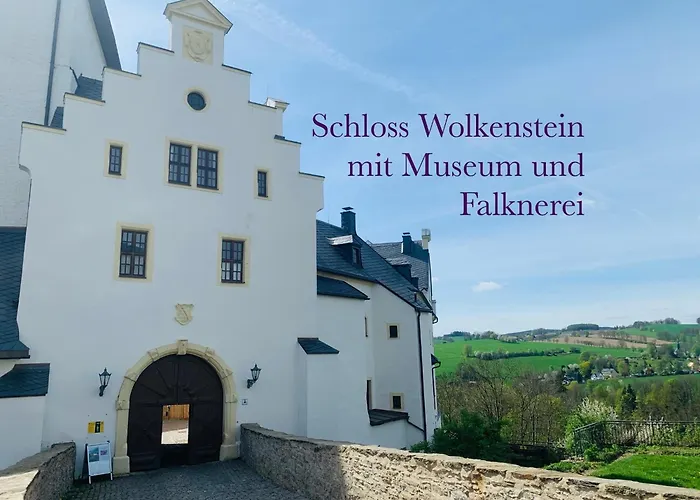 شقة Am Schloss Wolkenstein, 75m2, 2br, Babybett فولكنشتاين