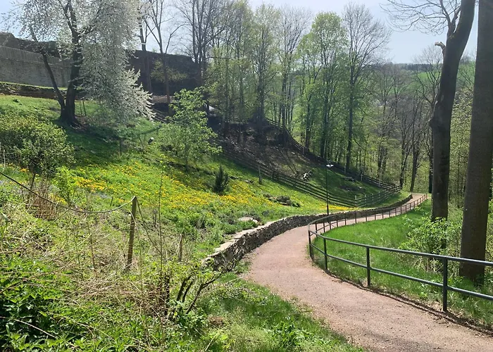 شقة Am Schloss Wolkenstein, 75m2, 2br, Babybett فولكنشتاين