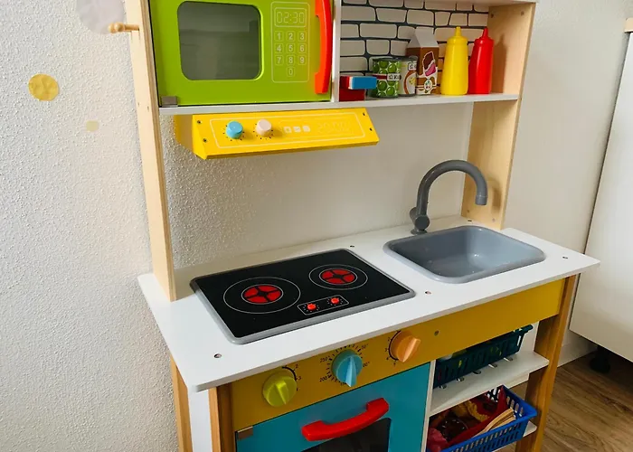 شقة Am Schloss Wolkenstein, 75m2, 2br, Babybett